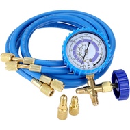 SURIEN R410A Recharge Kit AC Charging Hose, R410A R134A R22 Manifold Gauge Hose Set for Air Conditio