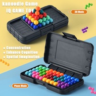 Kanoodle Game Magic Bead Pyramid IQ Game Toys Kids Educational Spatial Imagination Toys