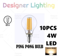 [10pcs G45 4W] E27/E14 LED Bulb Ping Pong Bulb for Pendant Light Ceiling Lamp Outdoor Light Globe Le