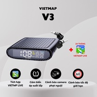 Valve tire pressure sensor in VIETMAP V3 integrates VIETMAP LIVE traffic warning