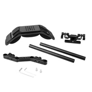 Shoulder Mount Rig with 15mm Rod Support & Shoulder Pad for Video Camcorder / DSLR Camera