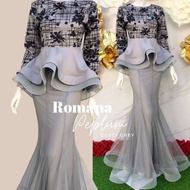New Arrival 🔥🔥 ROMANA PEPLUM BAJU KURUNG PEPLUM BAJU TUNANG BAJU NIKAH EXCLUSIVE  (CODE:DBC)