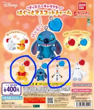 迪士尼 扭蛋 小熊維尼 Winnie the Pooh 雪寶 Olaf 扭蛋