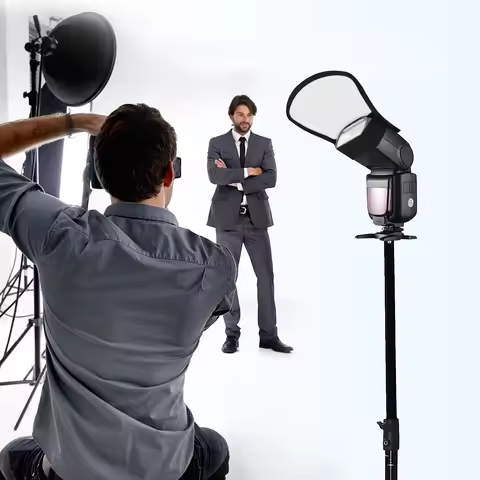 Flash Diffuser Softbox Silver White Dual-Side Reflector -600 -800 -900 430Ex Ii 580Ex 600Ex Yn568Ex 