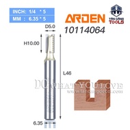 Arden Groove Router Bit 10 x 5mm Core 6.35 mm