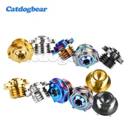 Catgodbear Titanium Bolts Gr5 M20x1.25/1.5P Nmax Xmax Drain Bolt Plugs for Honda Yamaha Z400 Z800 Z9