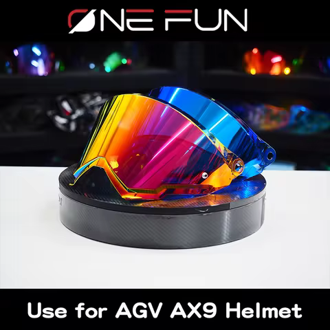 for AX9 AX-9 Pull Helmet Visor Motorcycle Full Face Helmet Shield Visor Lens Night Vision Visor Case