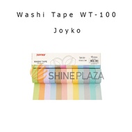 Washi Tape Set Pita Perekat Selotip Kertas Warna Pastel Joyko WT-100