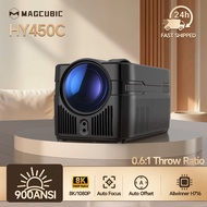 Magcubic HY450C Smart Projector Native 1080P 900 ANSI Android 11 WiFi6 BT5.4 Auto Focus HiFi Sound