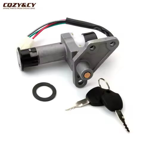 Scooter Key Switch Ignition Lock For Baotian BT125T-2A 2B2 3A2 3A4 3B6 8A 8B 12C 12E1 12F1 125cc 4-S