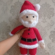 Handmade Boneka Rajut Santa Claus