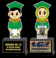 Grosir Plakat Wisuda TK PAUD RA Plakat Akrilik Plakat Perpisahan PLAKA