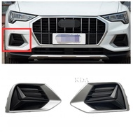 Auto Left Right Side Front Bumper Fog Light Grille Grill Cover for Audi Q3 2019 2020 2021 2022
