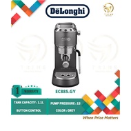 DeLonghi Dedica Arte Grey - Pump Espresso Coffee Machine EC885.GY