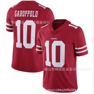Same Day Delivery!!NFL Rugby Jersey 49 People 10 Red 49ers Jimmy Garoppolo Jersey