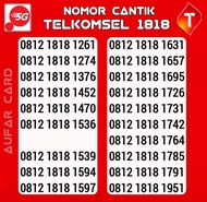 Nomor Cantik Telkomsel Simpati 1818 Rapi