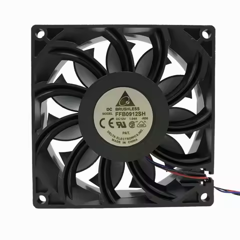 NEW FOR FFB0912SH 9025 DC12V 1.04a 9cm 92*92*25MM violent large air volume server chassis fan