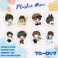 Bachira blue lock mini plushie doll / can be customized