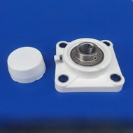 Vỏ Lót Thép Không Gỉ Vuông Bằng Nhựa Có Nắp UCF203 F204 F205 F206 207 208 Vỏ Lót Trục Vít Cho Máy Mó