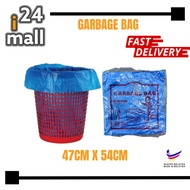 Garbage Bag 47cm x 54cm 30pcs Small Size / Rubbish Bag / Trash Bag / Plastic Bag Sack/ Plastik Beg S