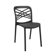 INDEX LIVING MALL เก้าอี้พลาสติก รุ่นเอมส์ - สีดำ