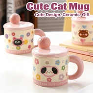 coffee mug cute cat gift ceramic cute mug aesthetic birthday for women cute mug cute mug