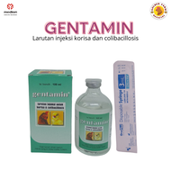 Obat Injeksi Untuk Ayam Sakit Snot Cdr Ngorok - Gentamin Inject 100 Ml gratis suntikan 3 cc