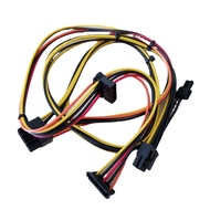 Motherboard 10Pin to PCI-E 8Pin ( 6+2 Pin )  SATA  4Pin IDE Molex Adapter Power Cable Cord For HP DL