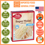 Bột làm bánh trắng siêu ẩm Favorites Super Moist White Betty Crocker 403g