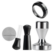 54mm Espresso Coffee Accessories Kit Espresso Tamper Set for 8 Series: 54mm Coffee Tamper Kit with A