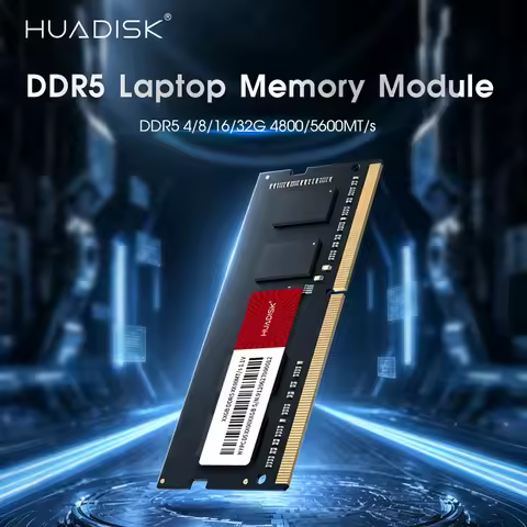 HUADISK DDR5 Ram Memory Laptop 4800MHz 5600MHz 8GB 16GB 32GB 262Pin Notebook Ram