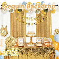Sequin Backdrop Cloth Birthday Party Decoration Backdrop Cloth Banquet Wedding Backdrop Curtain