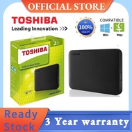 2TB 1TB ฮาร์ดฮาร์ดภายนอกไดรฟ์ USB 3.0 ฮาร์ดดิสก์ภายนอกฮาร์ดไดรฟ์พกพาพื้นฐาน Canvio Basics