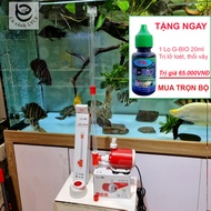 Combo BAOYU water pump with bottom suction unit MD27, MD34, get 1 bottle of G-bio for fish