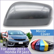 Car Wing Side Cap Shell Housing Rearview Mirror Cover Lid For Honda Fit Jazz GE6 GE8 2009 2010 201