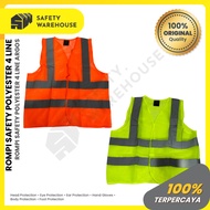 Argos 4line Scothlight Polyester Project Safety Vest / Safety Vest Polyester 4 Line Scothlight Argos