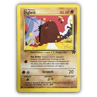 Pokemon TCG Cards - EN (Damage) Diglett 52/82 | Team Rocket Unlimited | Non Holo | Cards