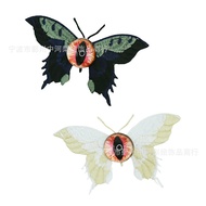 New Style Unique Niche Butterfly Embroidery Hair Clip P9X9