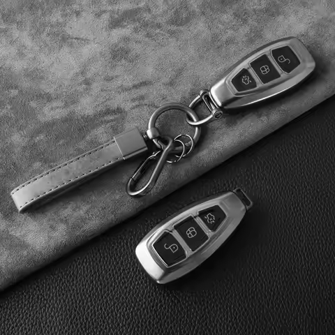 TPU Car Key Case Cover for Ford Focus 3 4 ST Mondeo MK3 MK4 Fiesta Fusion Kuga Ecosport Auto Key She
