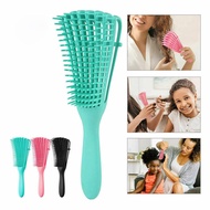 Octopus Hair Brush Scalp Massage Hair Comb Detangling Brush For Curly Hair Brush(Color Random)