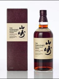 【回收威士忌】YAMAZAKI 山崎 The Yamazaki Single Malt Whisky Sherry Cask 2012