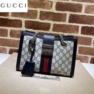 LV_ Bags Gucci_ Bag Padlock Series Small Shoulder 498156 Men Woman Embossing Handb MRX9