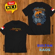RX KING ANNIVERSARY 4TH T-SHIRT - RX KING INDEPENDENT SEMARANG - ADULT T-SHIRT - MODERN MOTORCYCLE T