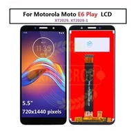For Motorola Moto E6s LCD E6 Play E6 Plus Display Touch Screen Sensor Digiziter Assembly For moto E6