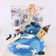 退休榮休禮物 真人版自訂人像擺設 自選高度 可做埸景