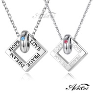 Achicat.necklace.love Fallen Love.pair Chain.single.valentine's Day Gift.c9013