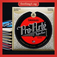 【FEELING】D'Addario Classical Guitar Nylon Strings Set Normal/Hard Tension EJ45/EJ46/EJ49