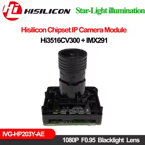 1080P Wdr Ipc Module Sony Imx291 Hisilicon Hi3516Cv300 Webcam F0.95 Startlight Lens Xmeye Onvif Moti