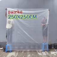 Kantong Plastik Pembungkus Kasur Springbed Lemari 250 x 250 Tebal 50 Micron Pembungkus Kasur 200 Cm