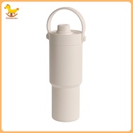 Insulated Vacuum Flask Travel Bottle with Straw Large Capacity BPA Free Food Grade Heat-Insulated Wa